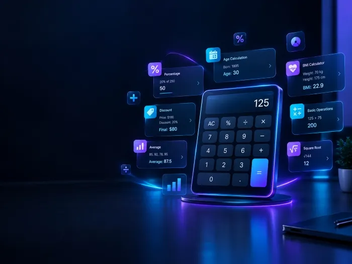 Online Calculator for accurate everyday calculations