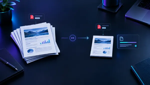 How to compress a PDF without losing readability